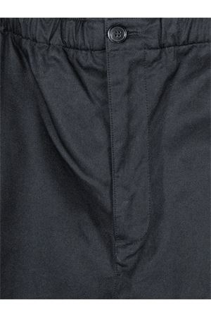 Pantaloni in cotone blu scuro JIL SANDER | J22KA0339J45322402